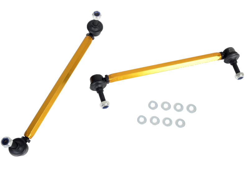 WL Sway Bar Links - Whiteline 05+ BMW 1 Series/3 Series HD Front Swaybar End Link Assembly (Non AWD iX Models)