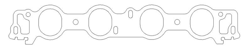 CG Intake Gaskets - Cometic Ford 385 Series V8 .060in Fiber Intake Manifold Gasket Set - 2.240in x 2.613in Oval Port