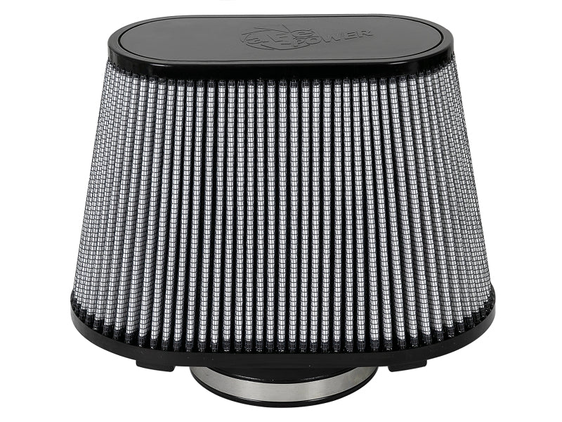 AFE Universal Pro Dry S Filter - aFe Magnum FLOW Pro DRY S Universal Air Filter F-5in. / B-(8.5 x 4) MT2 / T-(7.5) / H-9in.