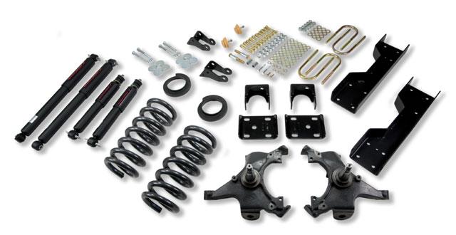 BT Lowering Kit w ND2 Shocks - Belltech LOWERING KIT WITH ND2 SHOCKS