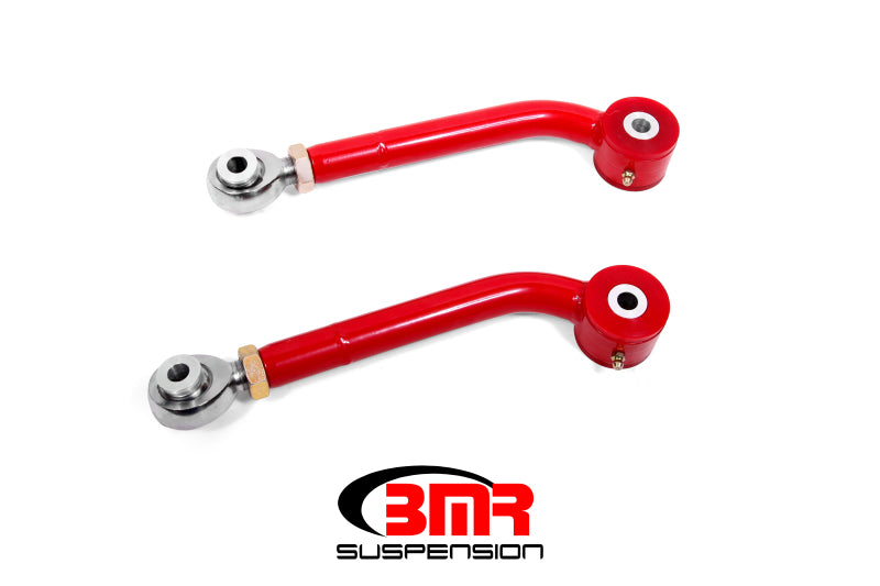BMR Trailing Arms - BMR 08-17 Challenger Upper Trailing Arms w/ Single Adj. Poly/Rod Ends - Red