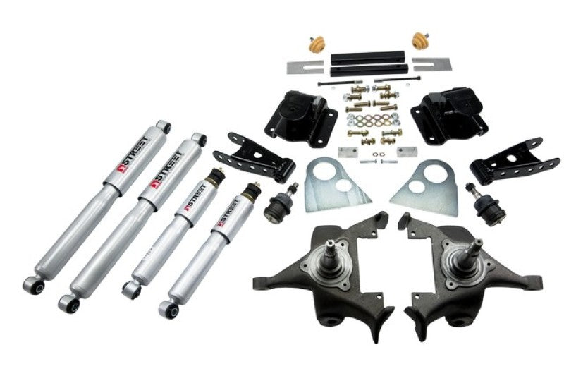 BT Lower Kit w SP Shocks - Belltech LOWERING KIT WITH SP SHOCKS