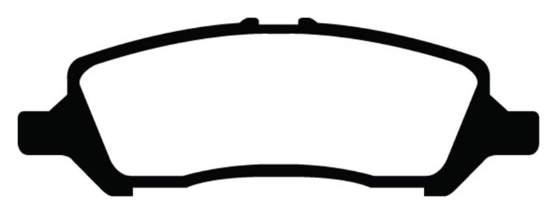 EBC Redstuff Brake Pad Sets - EBC 12+ Dodge Dart 1.4 Turbo Redstuff Rear Brake Pads