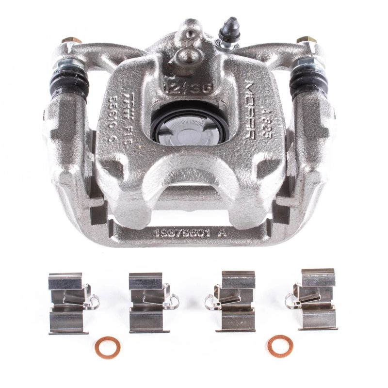 PSB Autospecialty Caliper - Power Stop 16-18 Fiat 500X Rear Left Autospecialty Caliper w/Bracket