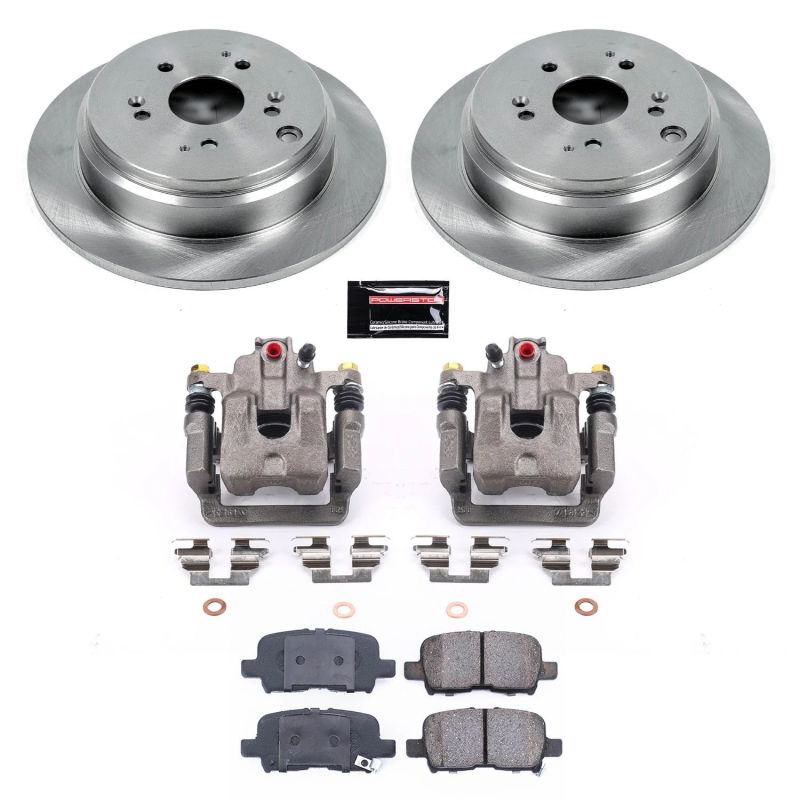 PSB Autospecialty Kit w/Cals - Power Stop 02-04 Honda Odyssey Rear Autospecialty Brake Kit w/Calipers