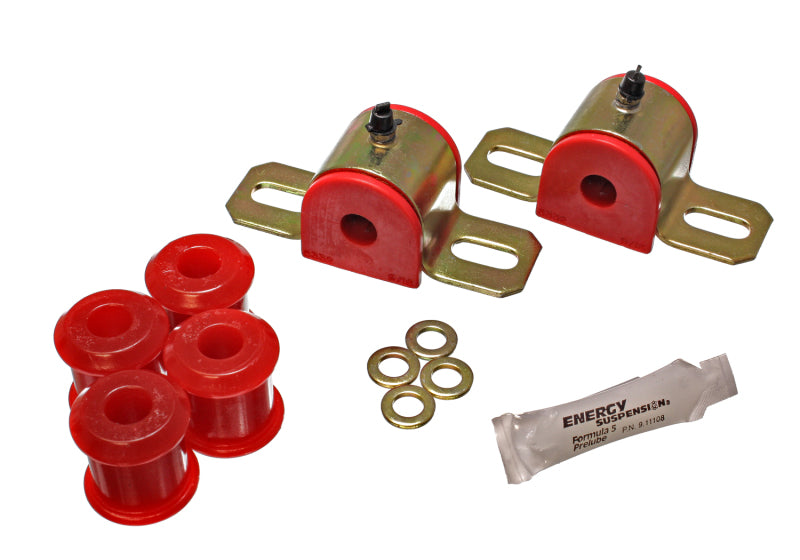 ES Sway Bar Bushings - Red - Energy Suspension 97-04 Dodge Dakota 2WD Red 9/16in Rear Sway Bar Bushing Set