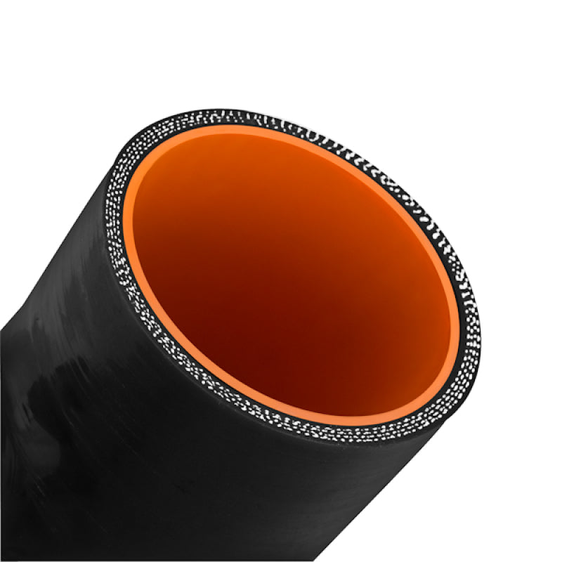 MM Couplers - w/ Bung - Mishimoto 3.0in Black Silicone Coupler w/ 1/8in NPT Bung