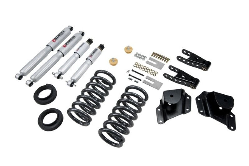 BT Lower Kit w SP Shocks - Belltech LOWERING KIT WITH SP SHOCKS