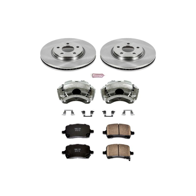 PSB Autospecialty Kit w/Cals - Power Stop 05-06 Chevrolet Cobalt Front Autospecialty Brake Kit w/Calipers