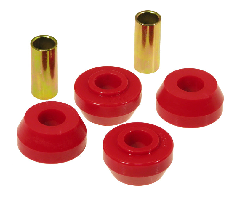 PRO Strut/Track Arm Bush - Red - Prothane Dodge B & E Body Front Strut Rod Bushings - Red