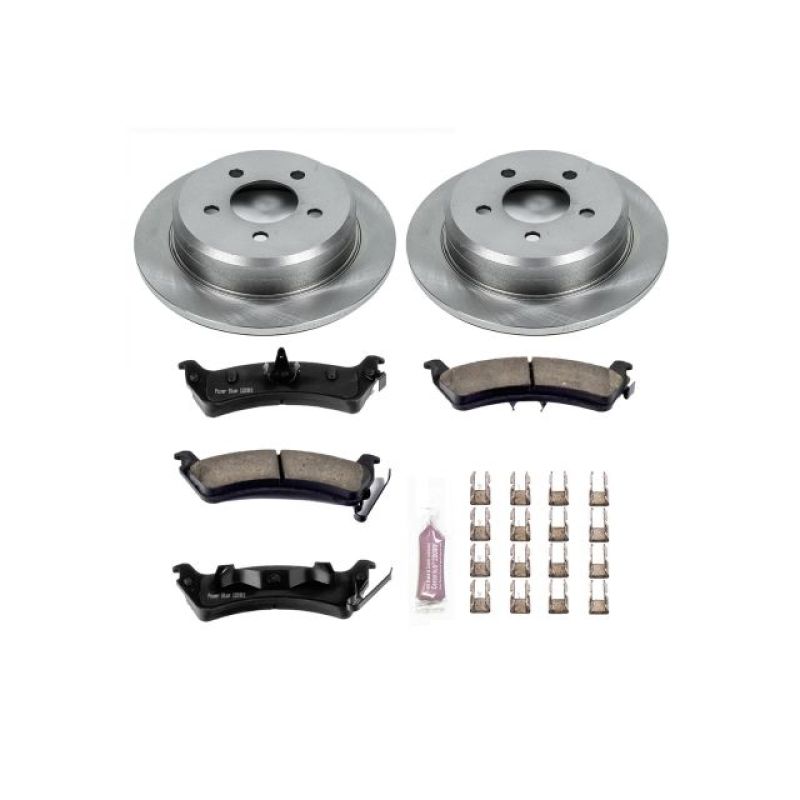 PSB Autospecialty Kit - Power Stop 93-98 Jeep Grand Cherokee Rear Autospecialty Brake Kit