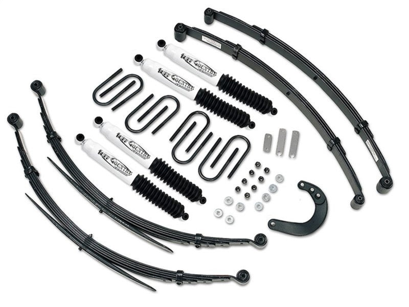 TUF Lift Kits - Tuff Country 73-87 Suburban 1/2 Ton 4X4 4in Lift Kit EZ-Ride (w/52in Rear Springs No Shocks)