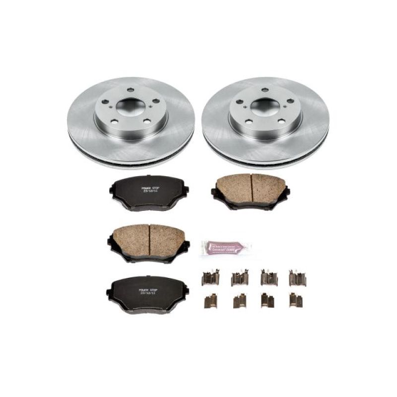PSB Autospecialty Kit - Power Stop 01-05 Toyota RAV4 Front Autospecialty Brake Kit