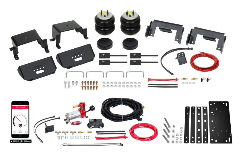 FIR Ride-Rite All-In-One Kits - Firestone 15-24 Ford F150 2WD/4WD AIO Wireless Ride-Rite All-In-One Kit (W217602878)