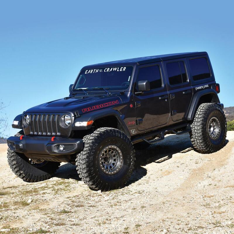 WES Nerf Bars - Outlaw - Westin 18-22 Jeep Wrangler JL Unlimited Outlaw Nerf Step Bars - Textured Black
