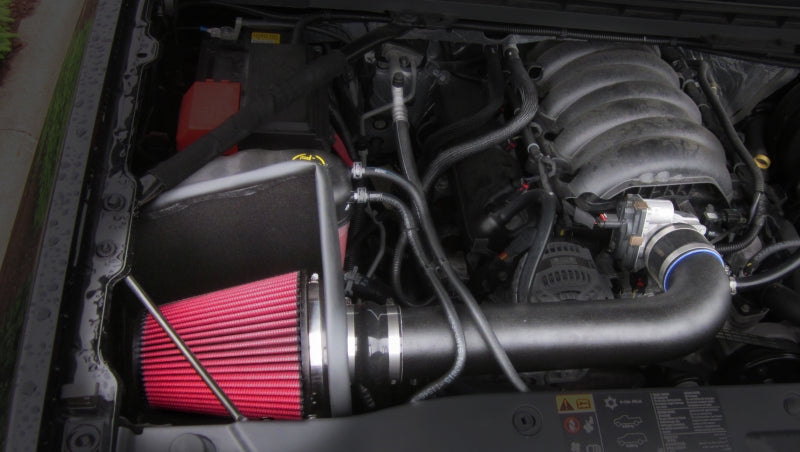 COR Apex Air Intakes - Corsa Apex 14-17 Chevrolet Silverado 5.3/6.2L 1500 DryTech Metal Intake System