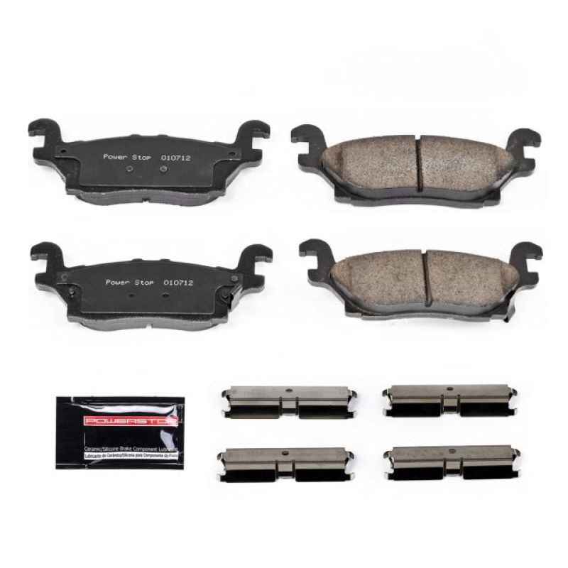 PSB Z23 Evolution Brake Pads - Power Stop 06-10 Hummer H3 Rear Z23 Evolution Sport Brake Pads w/Hardware