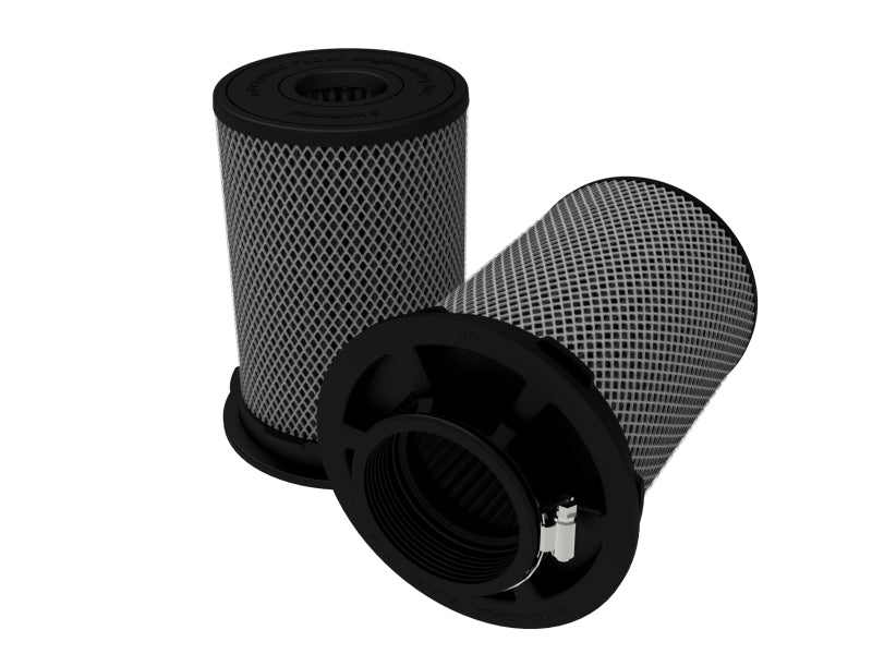 AFE Universal Pro-5 R Filter - aFe MagnumFLOW Pro 5R Intake Replacement Air Filters (For 50-70091D/R & 50-70100D/R) - Pair