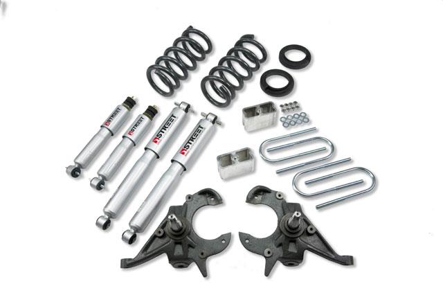 BT Lower Kit w SP Shocks - Belltech LOWERING KIT WITH SP SHOCKS