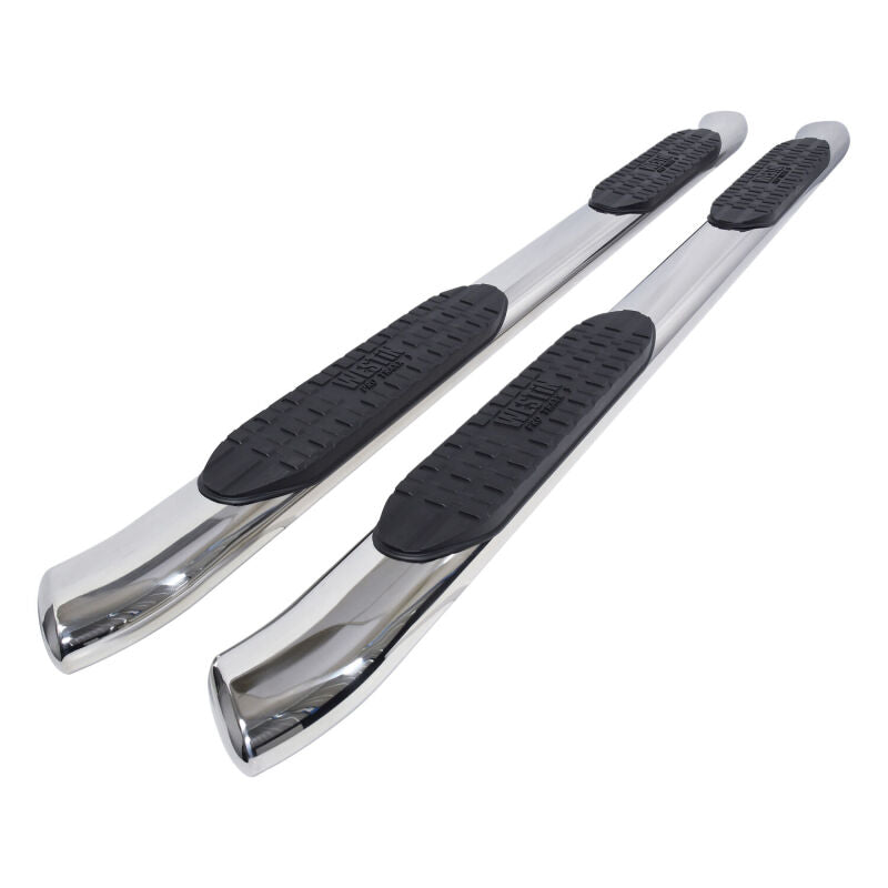 WES Nerf Bars - PRO TRAXX 5 - Westin 2025 Toyota 4Runner PRO TRAXX 5 Oval Nerf Step Bars - Polished
