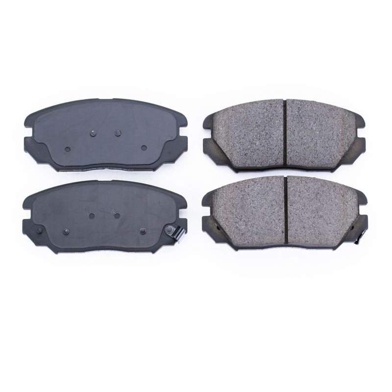 PSB Z16 Evolution Brake Pads - Power Stop 06-11 Hyundai Azera Front Z16 Evolution Ceramic Brake Pads