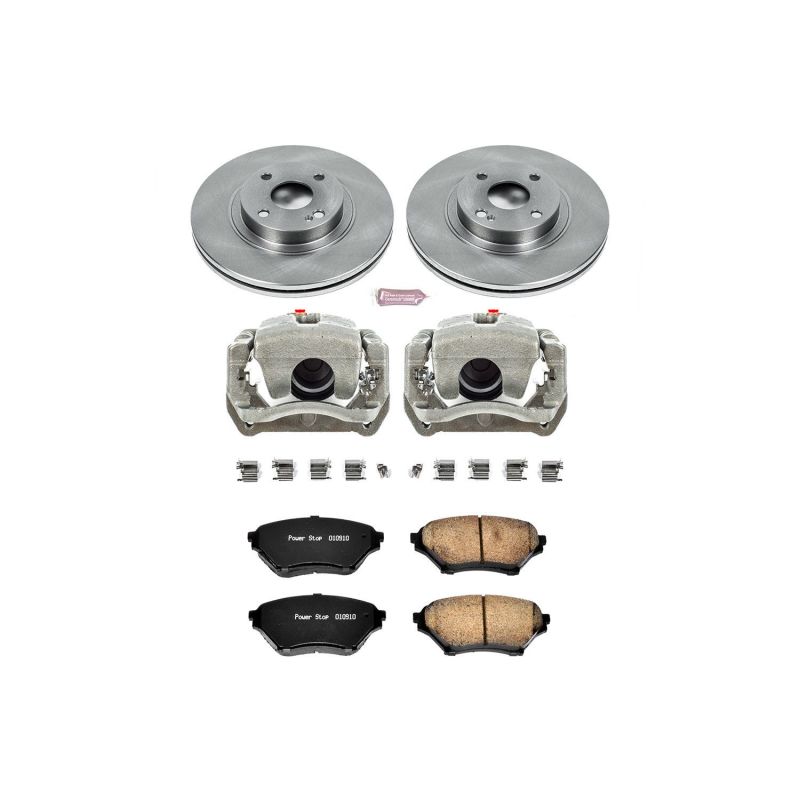 PSB Autospecialty Kit w/Cals - Power Stop 01-05 Mazda Miata Front Autospecialty Brake Kit w/Calipers