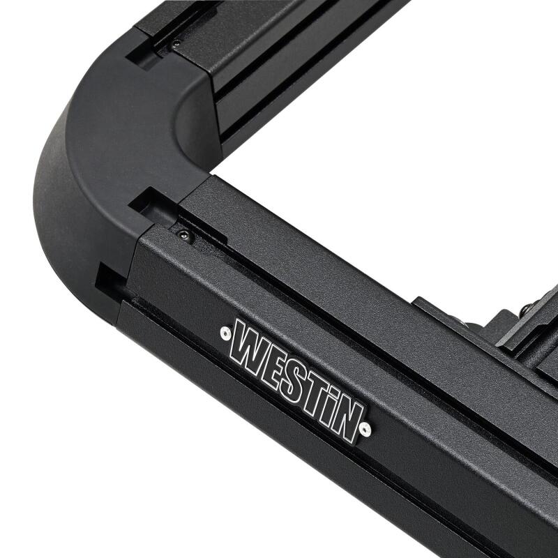 WES EXP Truck Caps - Westin EXP Roof Rack for Mid Size EXP Truck Cap (RACK ONLY - NO CAP) 45x55in. - Tex. Blk