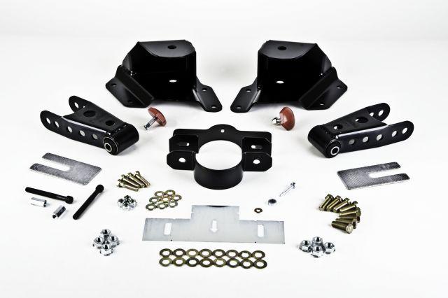BT Shackle Kit - Belltech SHACKLE AND HANGER KIT 99-06 GM/GMC 1500 EXT CAB 3inch