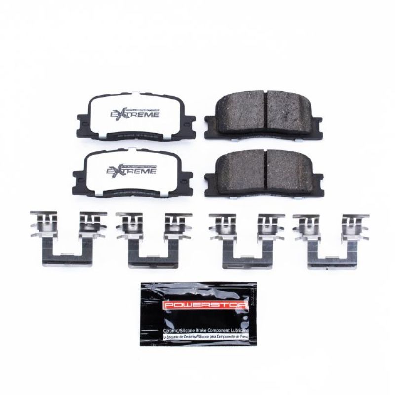 PSB Z36 Truck & Tow Brake Pads - Power Stop 02-03 Lexus ES300 Rear Z36 Truck & Tow Brake Pads w/Hardware