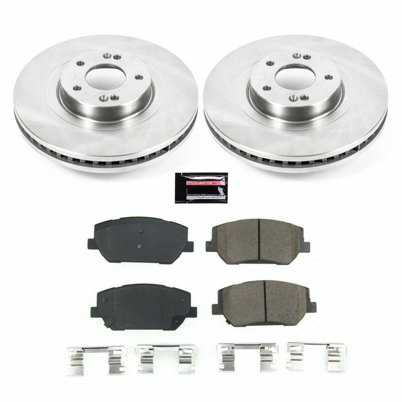 PSB Autospecialty Kit - Power Stop 2019 Hyundai Santa Fe Front Autospecialty Brake Kit