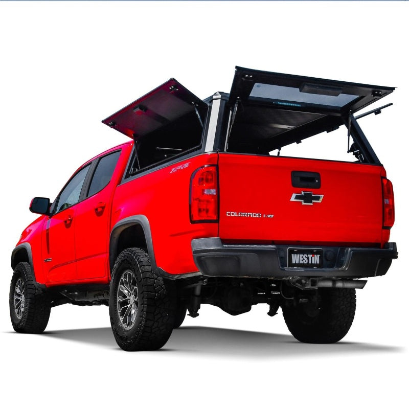 WES EXP Truck Caps - Westin EXP Truck Cap COMPLETE KIT A + BS (15-22 Chevy Colorado/Canyon CC 5ft. Bed)