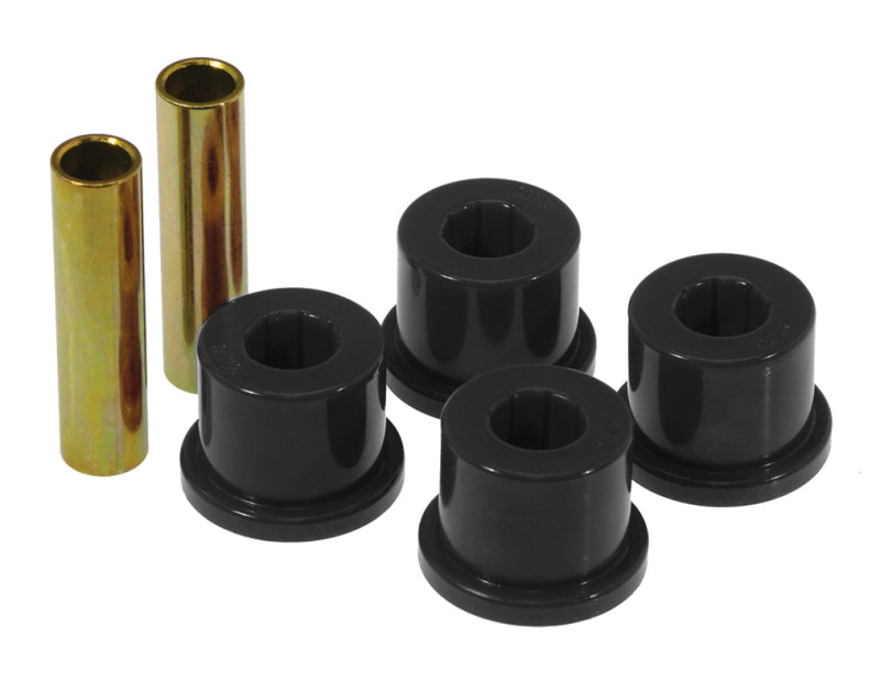 PRO Spring/Shackle Bush- Blk - Prothane GM 2/4wd Rear 1.5in OD Frame Shackle Bushings - Black
