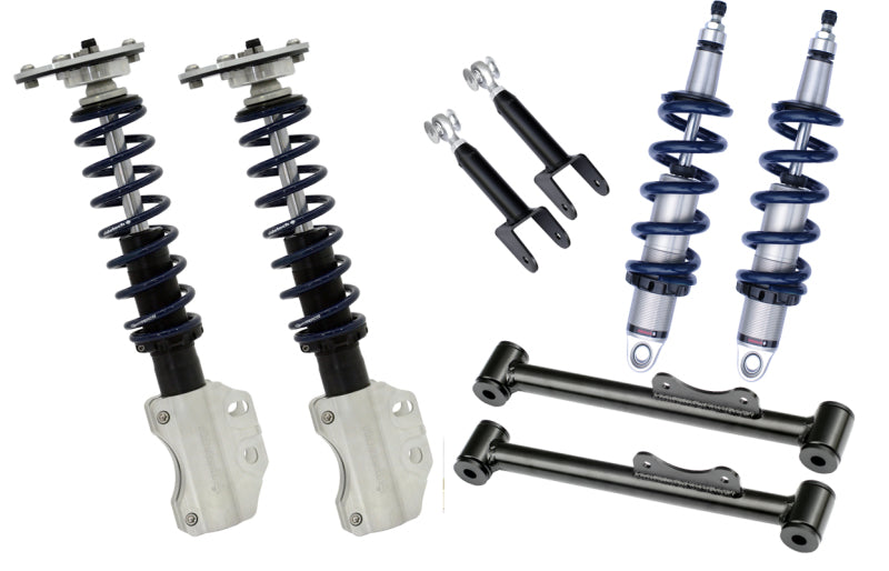 RID HQ Coilover Kits - Ridetech 90-93 Ford Mustang HQ Series Coilover System w/ Stock Spindle