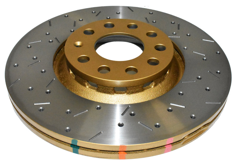 DBA 4000 Slot&Drill Rotors - DBA 96-04 Audi A4 / A4 Quattro 4000 XS Cross-Drilled & Slotted Series Rotor