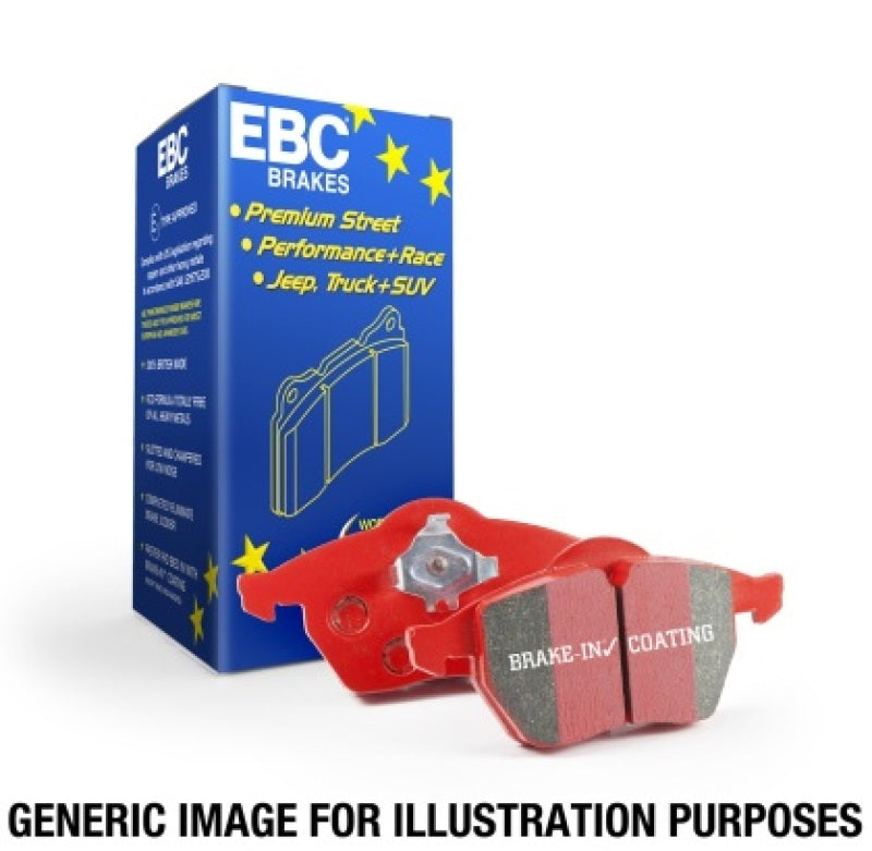 EBC Redstuff Brake Pad Sets - EBC 2020+ Cadillac CT4 Sport 2.0T Redstuff Rear Brake Pads