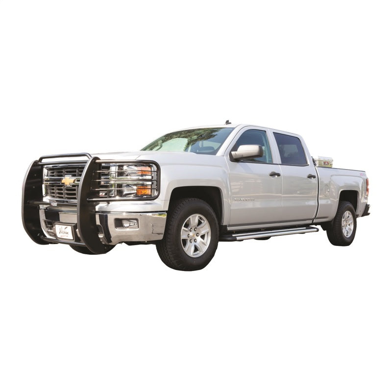 WES Sportsman Grille Guards - Westin 2014-2015 Chevrolet Silverado 1500 Sportsman Grille Guard - Black