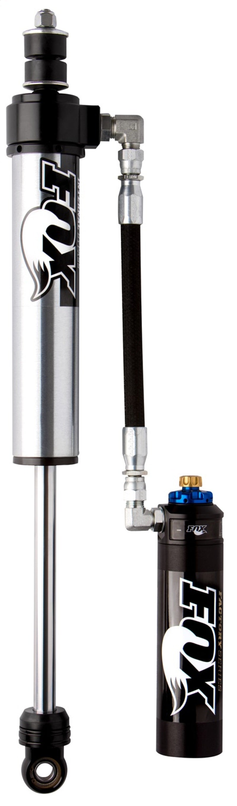 FOX 2.5 Factory Bypass Shock - Fox Jeep JK 2.5 Factory Series 10.36in. Internal Bypass Remote Reservoir Shock/2.5-4in. Lift (Pair)
