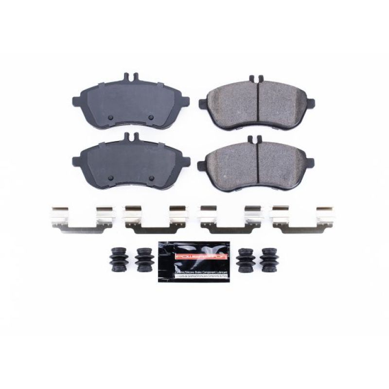 PSB Z23 Evolution Brake Pads - Power Stop 08-09 Mercedes-Benz C230 Front Z23 Evolution Sport Brake Pads w/Hardware