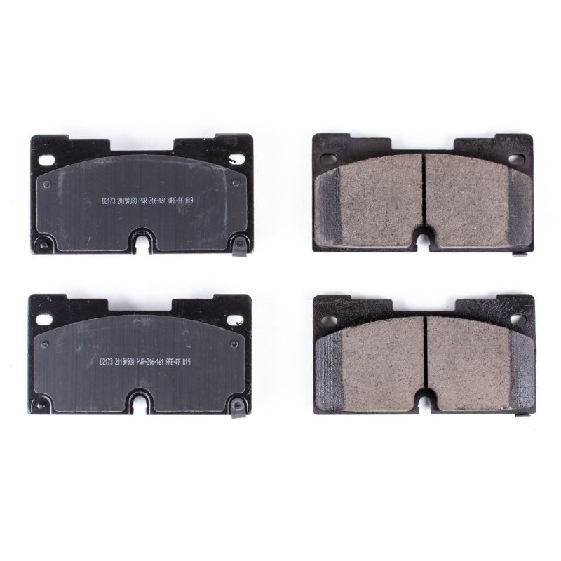 PSB Z16 Evolution Brake Pads - Power Stop 2019 Chevrolet Silverado 1500 Front Z16 Evolution Ceramic Brake Pads