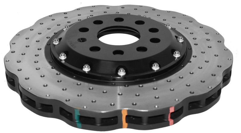 DBA 5000 Series Drilled Rotors - DBA 15-21 Audi S3 Front 5000 Series Drilled Rotor w/Black Hat