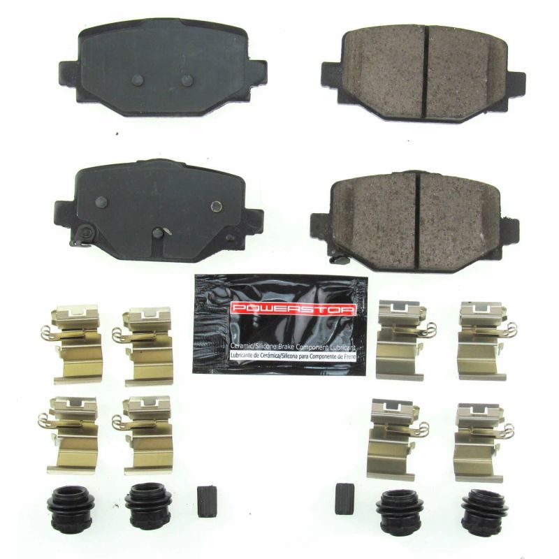 PSB Z23 Evolution Brake Pads - Power Stop 2019 Infiniti QX50 Rear Z23 Evolution Sport Brake Pads w/Hardware