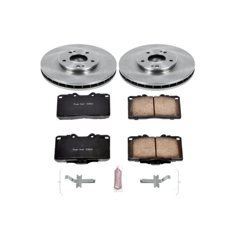 PSB Autospecialty Kit - Power Stop 91-93 Dodge Stealth Front Autospecialty Brake Kit
