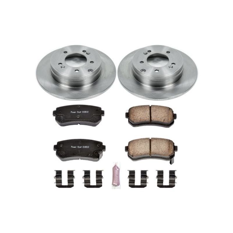 PSB Autospecialty Kit - Power Stop 2015 Hyundai Sonata Rear Autospecialty Brake Kit