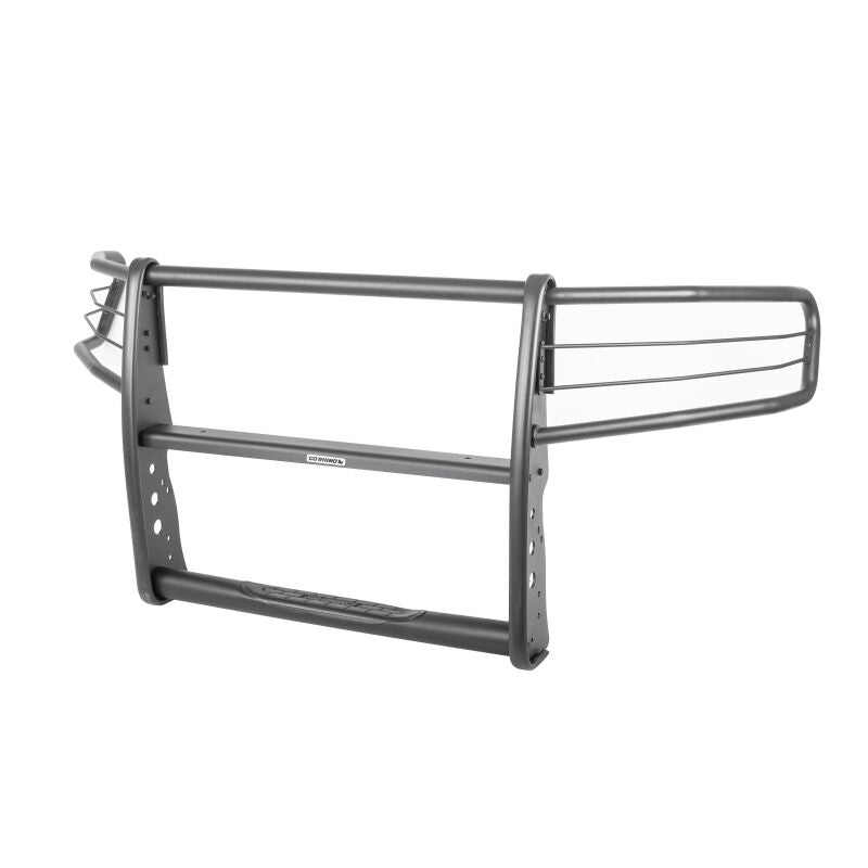 GOR Step Guard - 3000 -Tex Blk - Go Rhino 19-24 Ram 1500 3100 Series StepGuard Center Grille + Brush Guards - Tex. Black