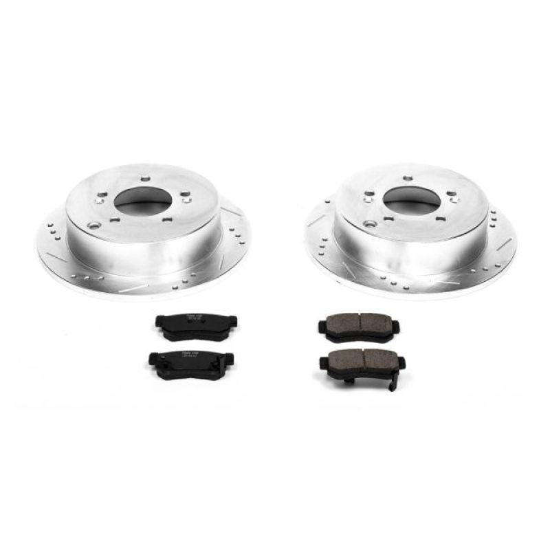 PSB Z23 Evolution Kit - Power Stop 01-06 Hyundai Santa Fe Rear Z23 Evolution Sport Brake Kit