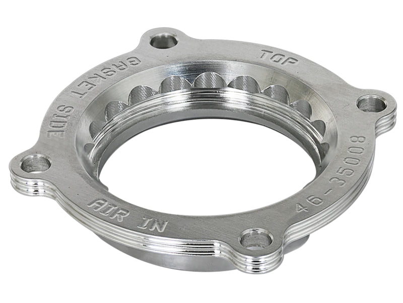 AFE Silver Bullet TBS CARB Approved - aFe Silver Bullet Throttle Body Spacer 2018+ Jeep Wrangler (JL) V6 3.6L