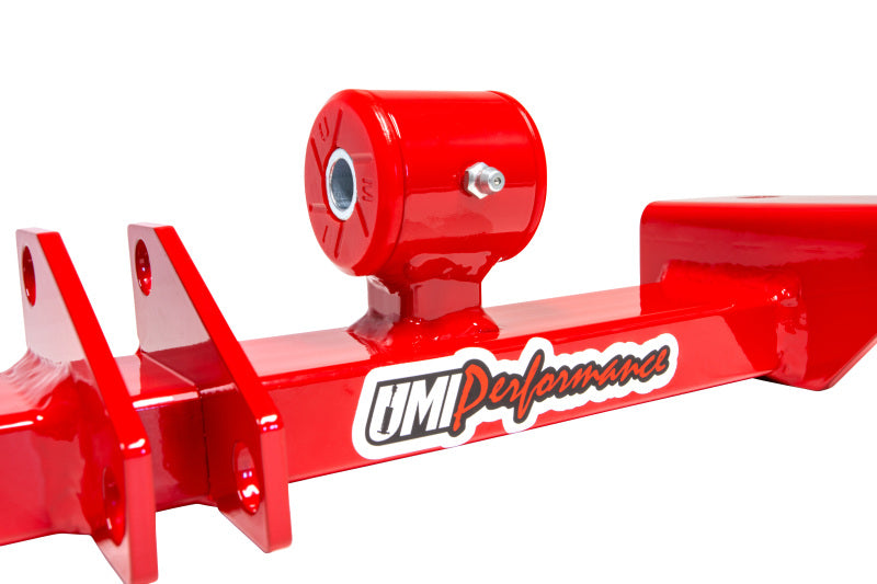 UMI Crossmember Reinforcements - UMI Performance 93-02 GM F-Body Tunnel Brace Mount Stock Exhaust No Loop