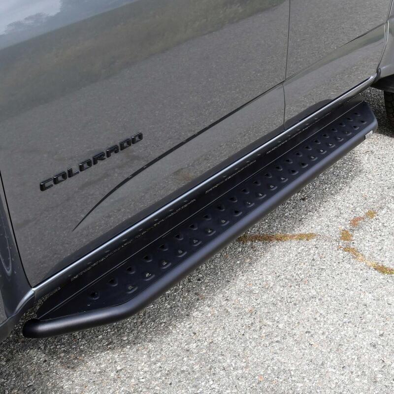 WES Running Boards - Outlaw - Westin 15-24 GMC Canyon Crew Cab Outlaw Running Boards - Textured Black