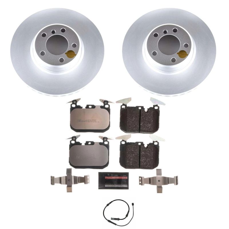 PSB Euro-Stop Kit - Power Stop 14-16 BMW 228i Front Euro-Stop Brake Kit