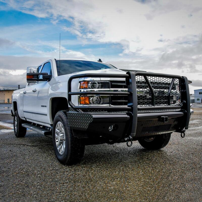 WES HDX Front Bumpers - Westin/HDX Bandit 15-19 Chevrolet Silverado 2500/3500 Front Bumper - Black